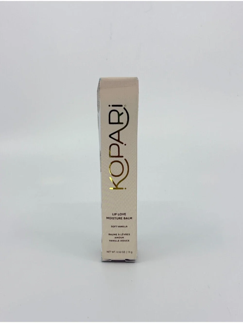 Kopari Lip Love Moisture Balm Soft Vanilla 0.52 oz 15g Ceramide Boxed